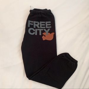 Free City Black Sweatpants